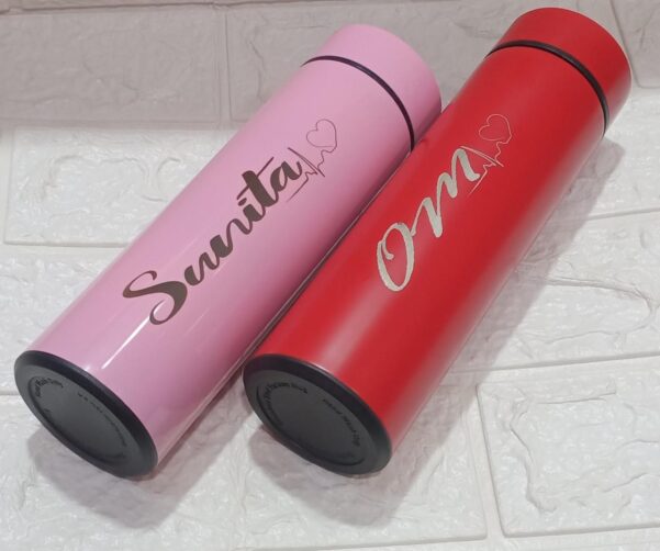 Personalised Laser Engraved Elegance 500ml Flask - Image 2