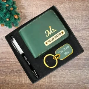 Elegant Wallet Keychain Pen Gift