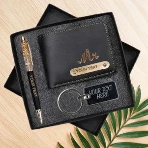 Unique Wallet Pen Keychain Combo