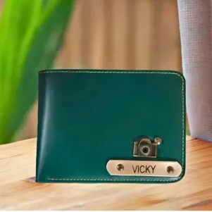 Customized Faux Leather Men's Wallet