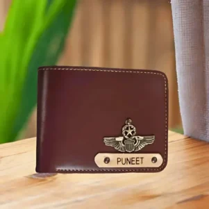 Customized Faux Leather Men's Wallet