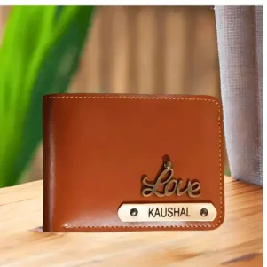 Customized Faux Leather Men's Wallet